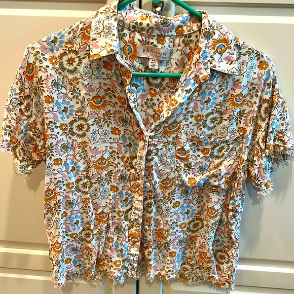 Philosophy Tops - Floral print Philosophy blouse
